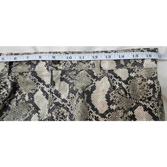 H&M Women's Snake Print Denim Jeans Pants Size 12 - Picture 10 of 10